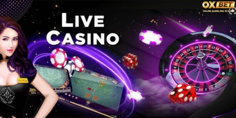 Các bước đặt cược tại live casino Oxbet